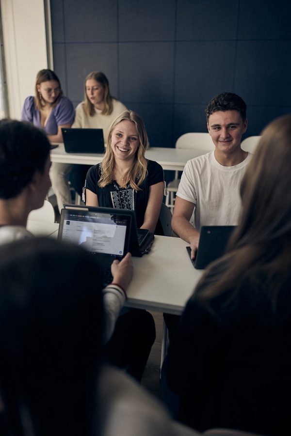 Elever i ett klassrum