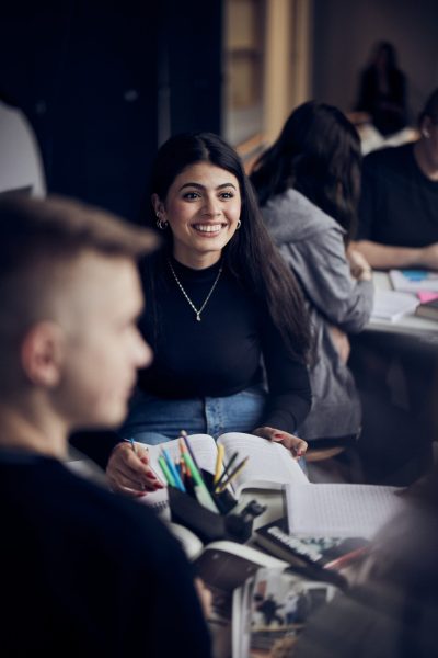 Elev är nöjd med sin skola