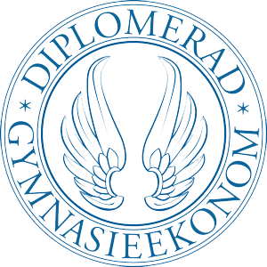 Logga diplomerad gymnasieekonom
