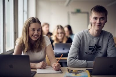 Elever i ett klassrum