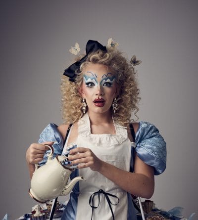 Elev stylad i temat: Dragqueen - Disney edition