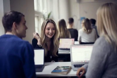 Elever i ett klassrum