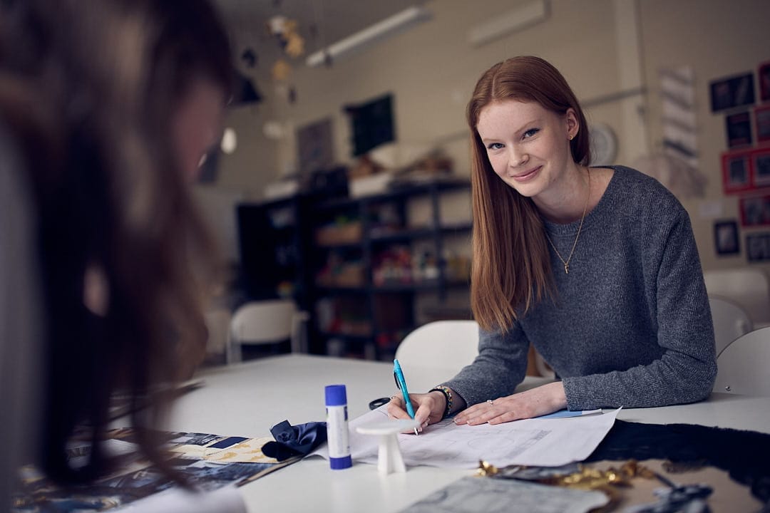 Elever i ett klassrum