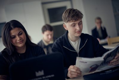 Elever i ett klassrum