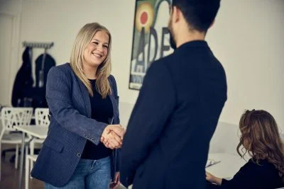 Elever tränar på management